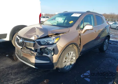 2018 Buick Encore Preferred from USA, damaged, VIN KL4CJASB4JB569349